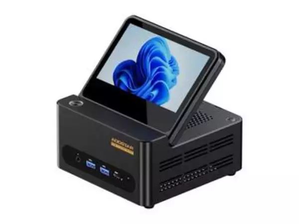 【本日みつけたお買い得品】液晶モニター搭載！超ユニークなRyzen搭載ミニPCが約2万6千円オフ