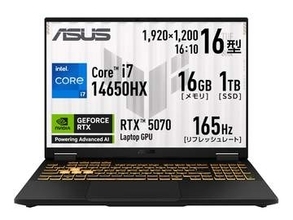 【本日みつけたお買い得品】約7万9千円引き！ASUSのGeForce RTX 5070ゲーミングノートが大幅オフ