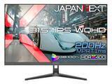 「200Hz/WQHDの31.5型ゲーミングモニターなど5機種。JAPANNEXTから」の画像1