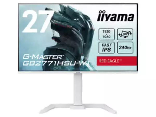 マウス、240Hz表示の27型/23.8型ゲーミングモニター