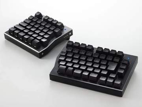 9万9,800円の“分割”ワイヤレスキーボード「Waffree US」