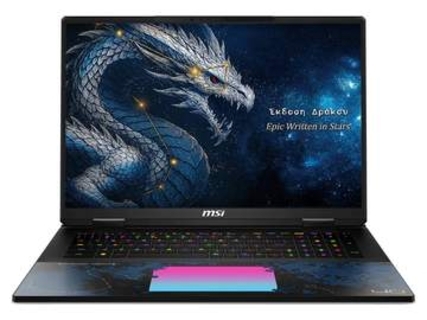 MSI、創立40周年特別デザインのRTX 5090搭載18型ゲーミングノート