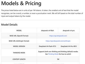 DeepSeek-V4-Proの正式版がひっそり公開？料金は据え置き