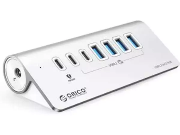 【本日みつけたお買い得品】35%オフで6,434円、ORICO 7ポートUSB 3.2 Gen 2ハブ