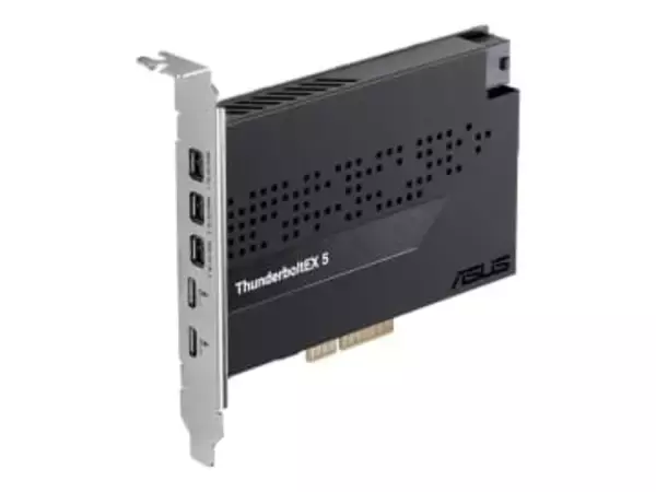 ASUS、Thunderbolt 5を2基増設できる拡張カード