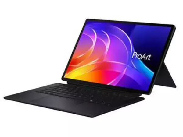 ASUS、Snapdragon搭載のクリエイター向け2in1「ProArt PZ14」