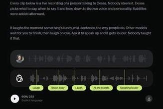 もうAIと話している気がしない、音声だけで学んだ「Dessa」
