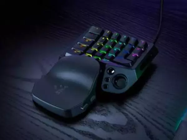Razer、光学式アナログスイッチでラピッドトリガー対応の左手用ゲーミングキーボード