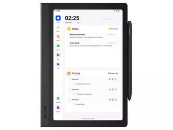 紙のような書き心地の8.4型Android電子ノート「Huion Note E」
