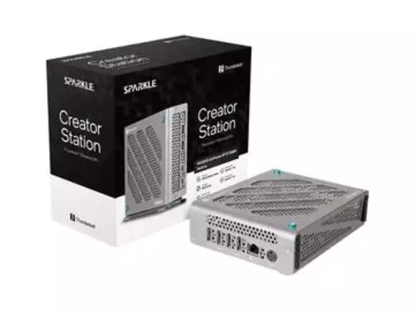 SPARKLE、Thunderbolt 5対応のRTX 3060搭載GPUボックス