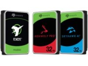 Seagate、32TB HDDを出荷開始。AI映像分析のデータ激増に対応
