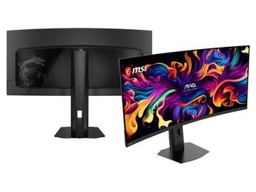 MSI、RGBストライプ構造のQD-OLEDを採用した34型湾曲ゲーミングモニター