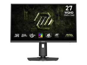 MSI、320Hz/WQHD対応の27型ゲーミングモニターなど2機種