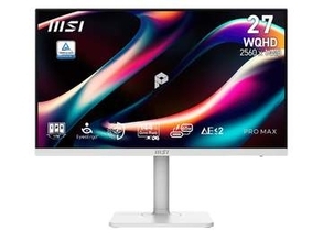 MSI、円偏光技術で目に優しい27型WQHDモニター「PRO MAX 271QPHW E14」
