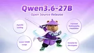 Claude 4.5 Opus匹敵「Qwen3.6-27B」無償公開、前世代397Bを圧倒