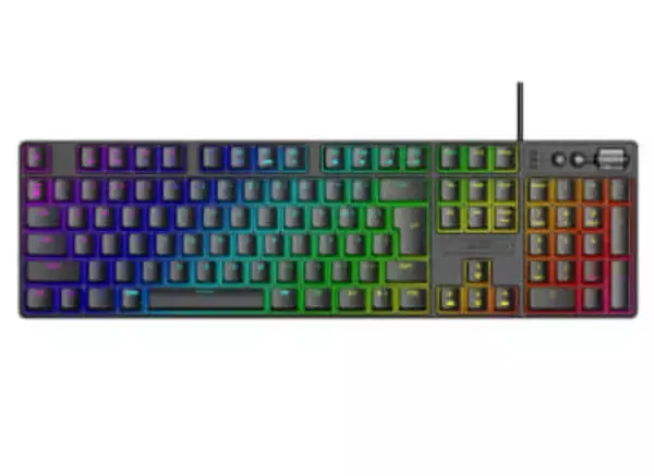 パソコン工房、6,980円の音量調節ホイール付きメカニカルキーボード