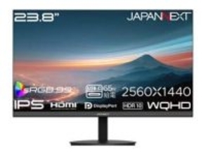 JAPANNEXT、23.8型WQHDでType-C給電対応のモニター