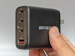 【やじうまミニレビュー】給電が途切れない優れもの！バッファロー製Type-C充電器の検証で分かったこと