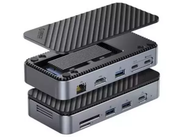 【本日みつけたお買い得品】クーラー付きM.2スロット内臓の10in1ドックが6,541円引き