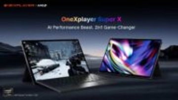 水冷対応の14型ゲーミングタブレット「OneXPlayer Super X」登場