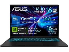 【本日みつけたお買い得品】ASUSのRTX5060搭載ゲーミングノートが6万円引きでオトク！