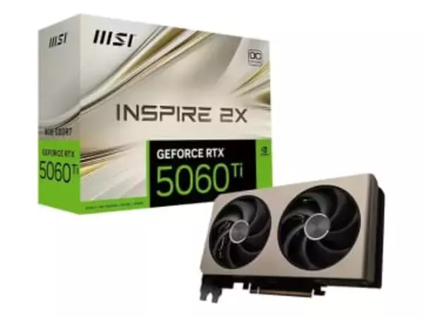 【本日みつけたお買い得品】GeForce RTX 5060 Ti搭載ビデオカードが1万2,070円引き