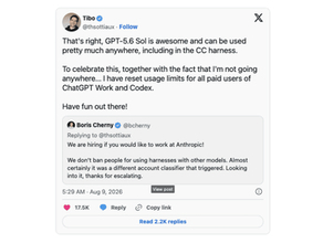 Claude CodeでGPT-5.6を使ったら凍結！Codexが宣言通り上限をリセットする事態に