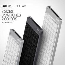 アルミボディのロープロファイルキーボード「Lofree Flow 2」