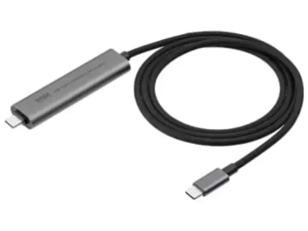 サンワサプライ、USB Type-A/Cハブ内蔵の充電ケーブル