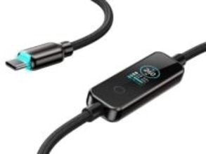 MATECH、充電状態が見える240W対応USB Type-Cケーブル