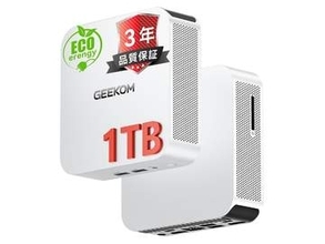 【本日みつけたお買い得品】GEEKOMのミニPCがプライムデーより安価。クーポンで最大15%引き