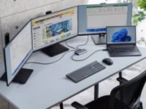 “USBで”4Kモニターに3台同時出力できるディスプレイアダプタ