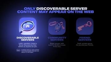 Discord、対象の公開サーバー/チャンネルの一部メッセージをWebから検索可能に