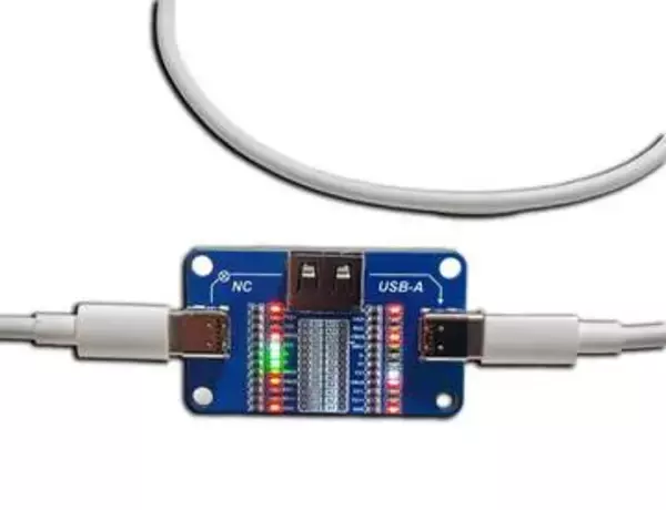 USBケーブルの「中身」が見える、安価なケーブルチェッカー