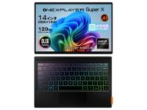 Ryzen AI Max+ 395搭載の水冷対応14型2in1「OneXPlayer Super X」ついに発売