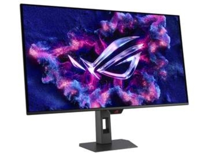 画質か速さか、ボタン1つで選べる。ASUSの31.5型有機ELモニター