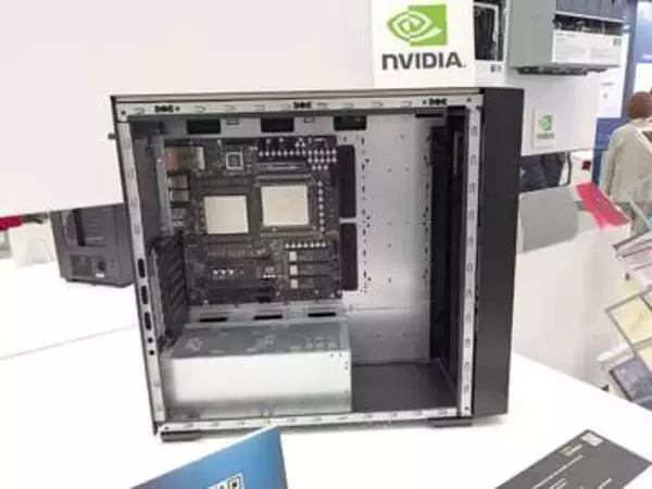 NVIDIA最大級チップGB110の実物がMSIブースで展示中