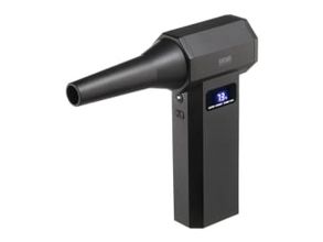 エアダスターに液晶？風力とか電力とか見られる画面付き、サンワサプライから