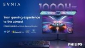 最大1,000Hz駆動のゲーミングモニターがPhilipsから。デュアルモード対応