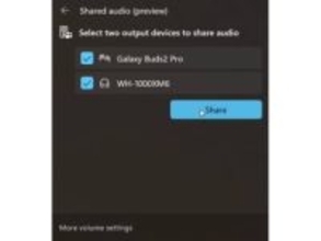 Windows 11、Bluetooth音声の2台同時出力に対応。Copilot+ PCでプレビュー開始