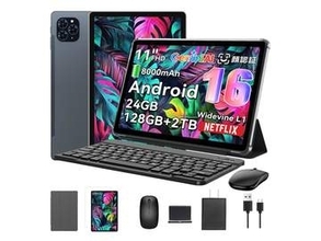 【本日みつけたお買い得品】キーボードやマウス、ペンなど付属のAndroidタブレットが1万9,999円で購入可能