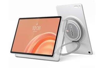 レノボ、スピーカー9基/キックスタンド搭載のエンタメ向け12.1型タブレット