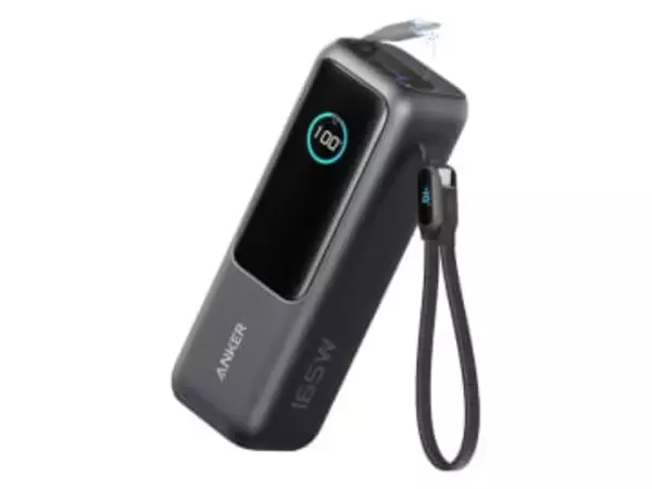 【本日みつけたお買い得品】Ankerの25,000mAhモバイルバッテリが4,500円引き。ケーブル2本内蔵