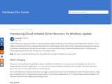 「Windows Update、問題のあるドライバを自動でロールバックする機能を実装へ」の画像1