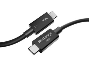 Nextorage、最大120Gbps/240W対応のThunderbolt 5ケーブル