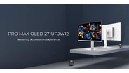 世界初のインクジェット印刷OLED、MSIが27型4K/120Hzモニター