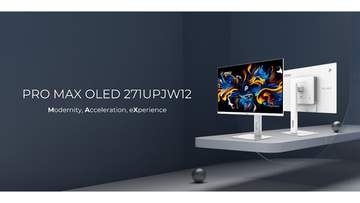 世界初のインクジェット印刷OLED、MSIが27型4K/120Hzモニター