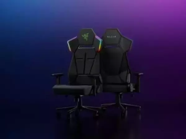 Razer、1,680万色に光るRGBゲーミングチェア
