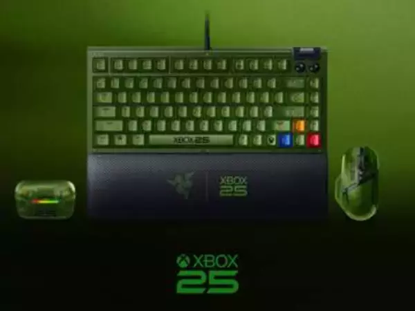 Razer、Xbox誕生25周年記念デザインのゲーミングデバイス3製品