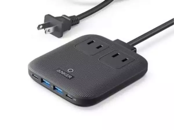【本日みつけたお買い得品】何かと便利なAnkerのUSB付き電源タップが千円引き。持ち運びも容易